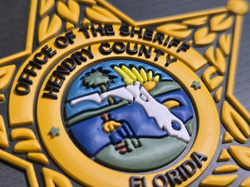 Shield Style PVC Patch | Hendry County Sheriff's Office
