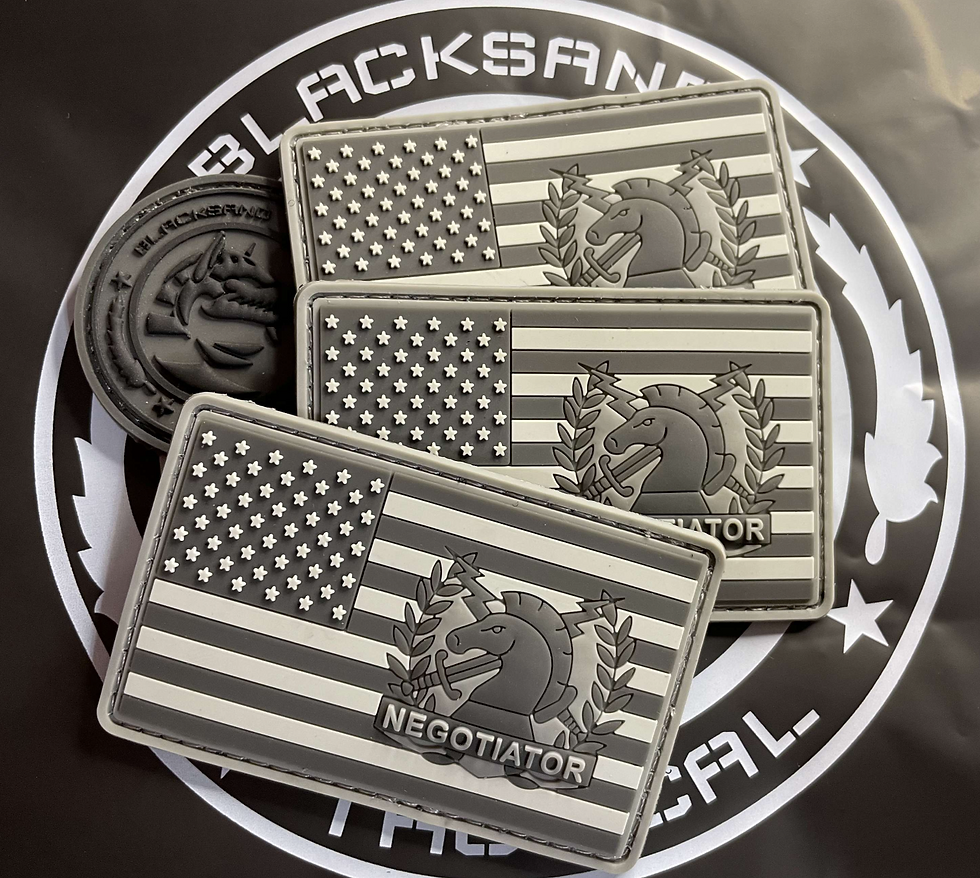 Negotiator PVC Morale Patch