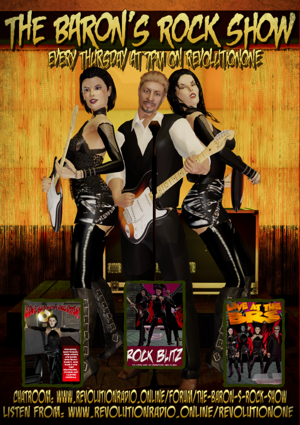 BRS 677 NOTHING ON BUT THE RADIO on 11th April at 7pm on RevolutionONE! promo pic for Revolution Radio Online.