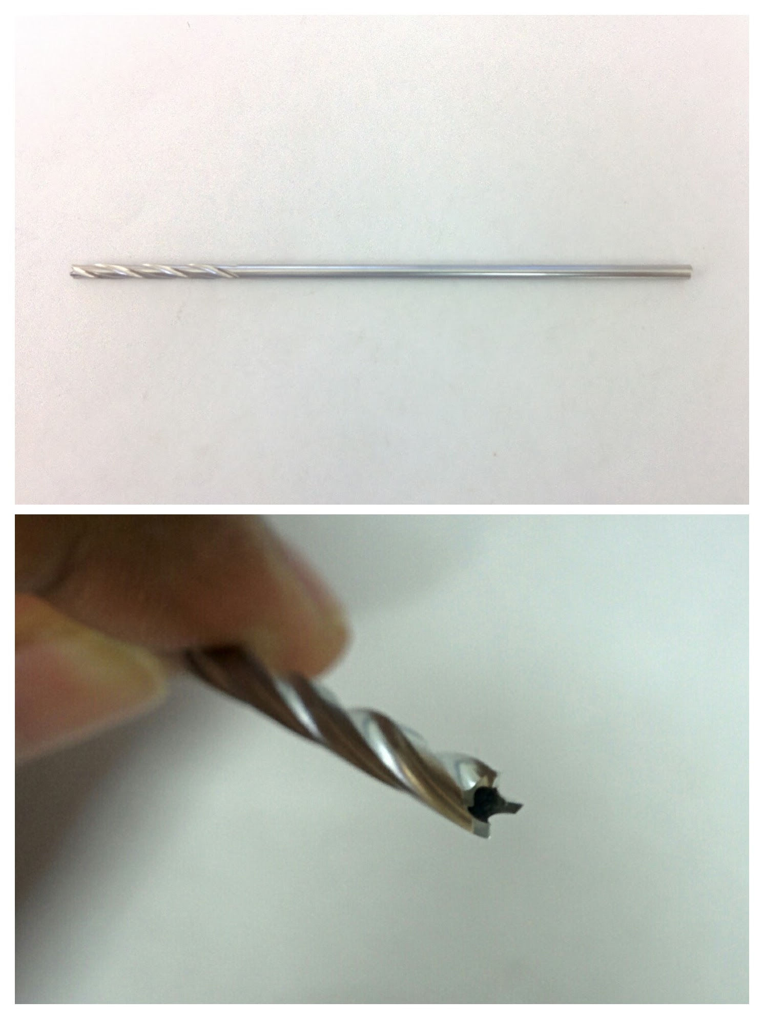 Drill Bit Plain Shank Cannulated Dia 3.2mm x 130mm Long, 1.2mm Cannulation