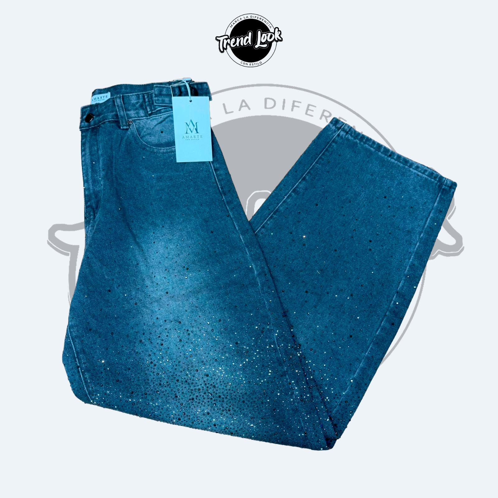 Jeans con brillo 