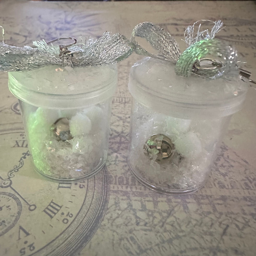 Thumbnail: Jars of Winter Earrings