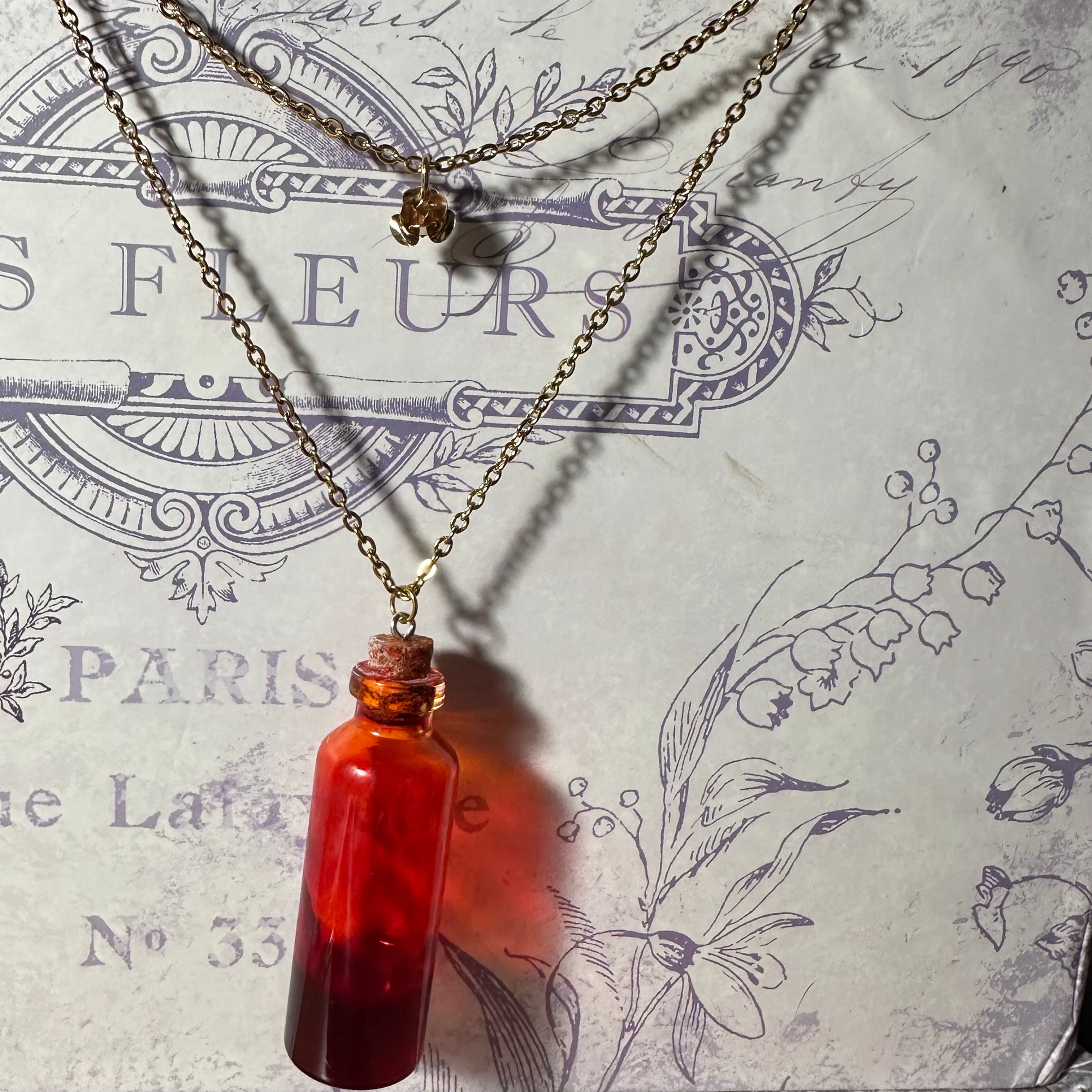 Blood and Roses Necklace