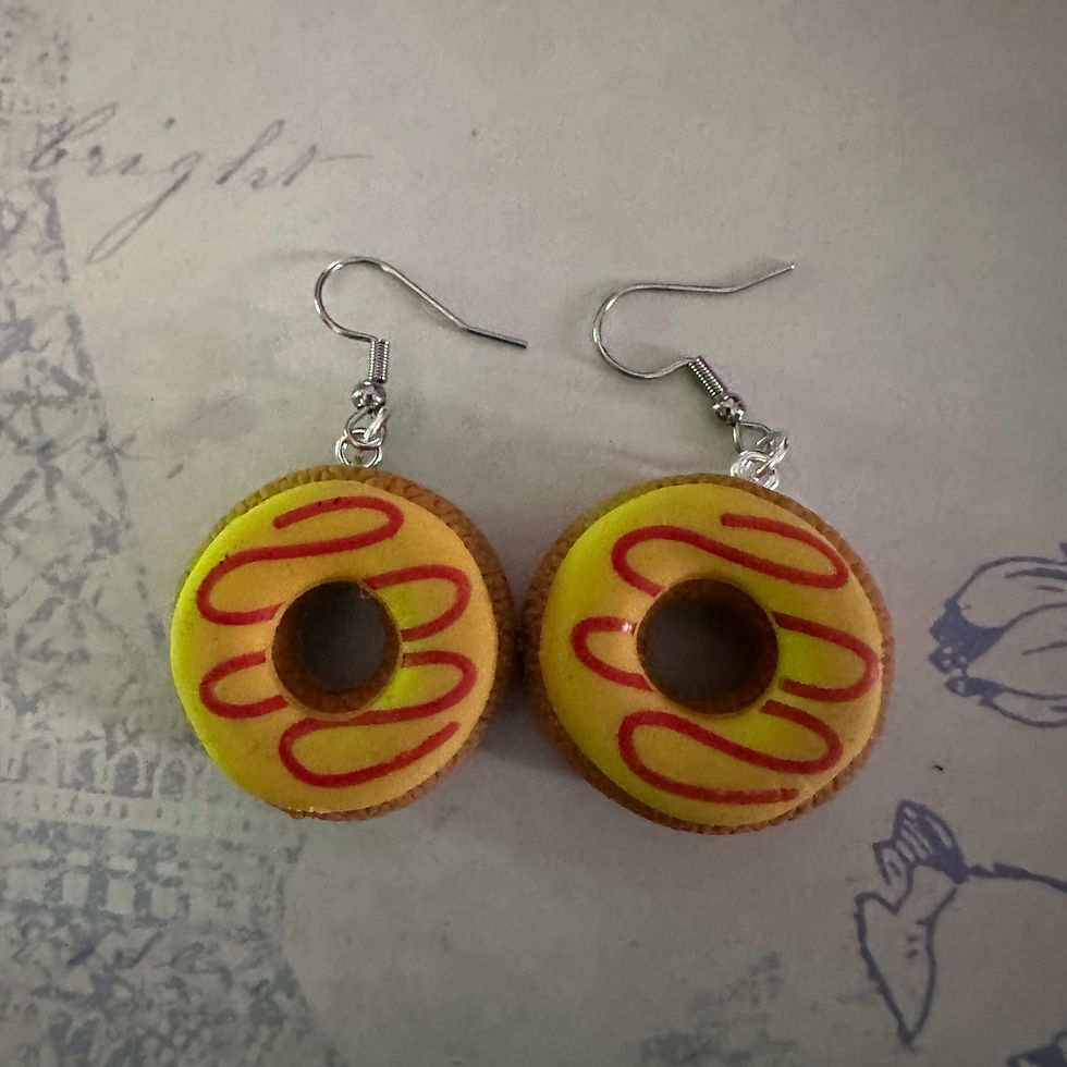 Thumbnail: Donut Variety Earrings