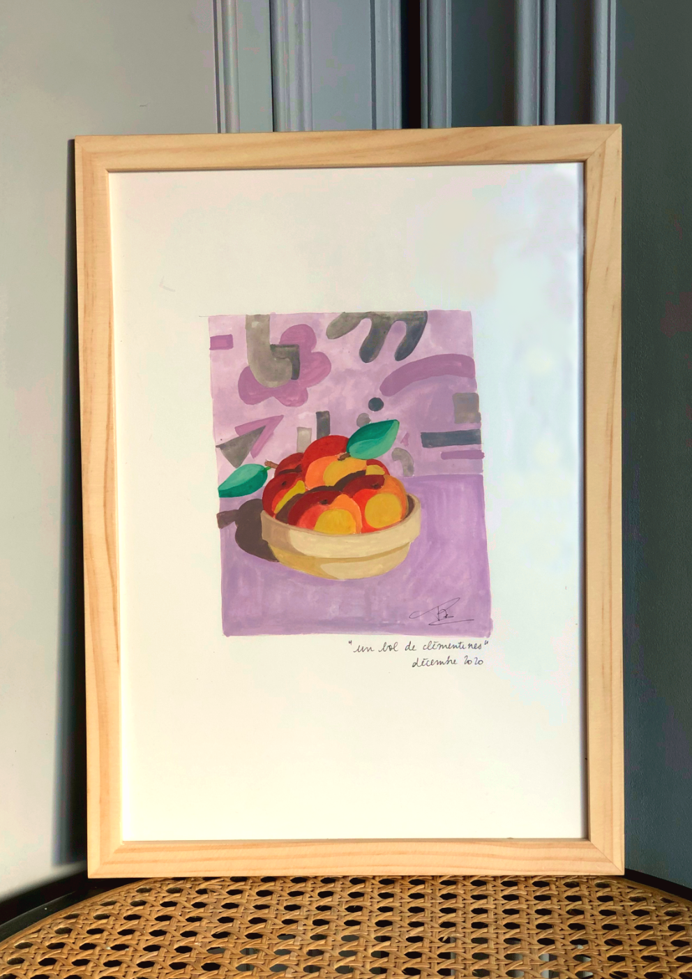 "Bol de clémentines" - original