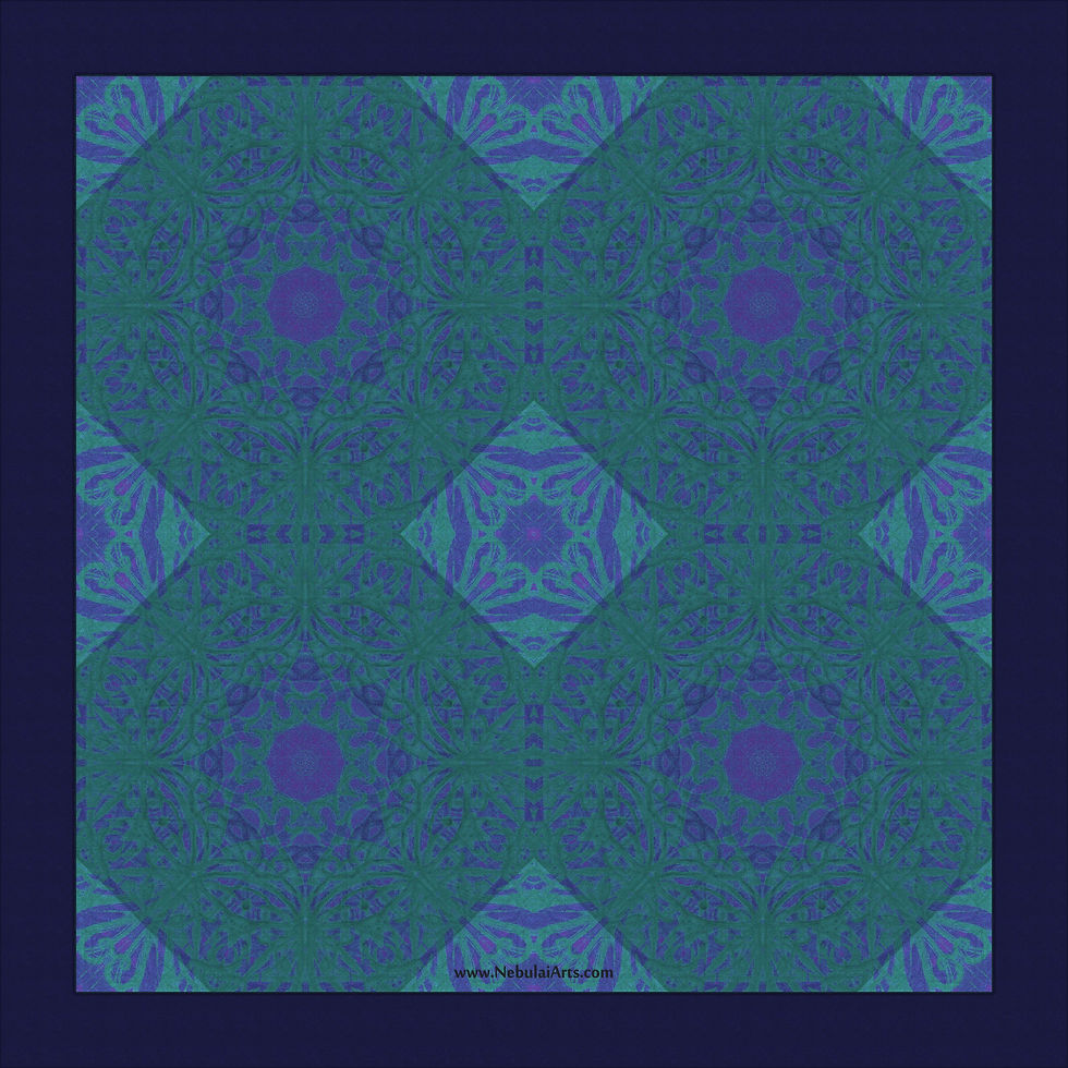 Mosaic Mandala: Plant