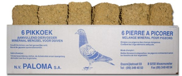 Paloma Pikkoek voor duiven (6x640gr)