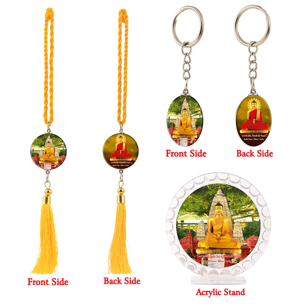Thumbnail: 🪷 Lord Buddha Round Car Combo Set