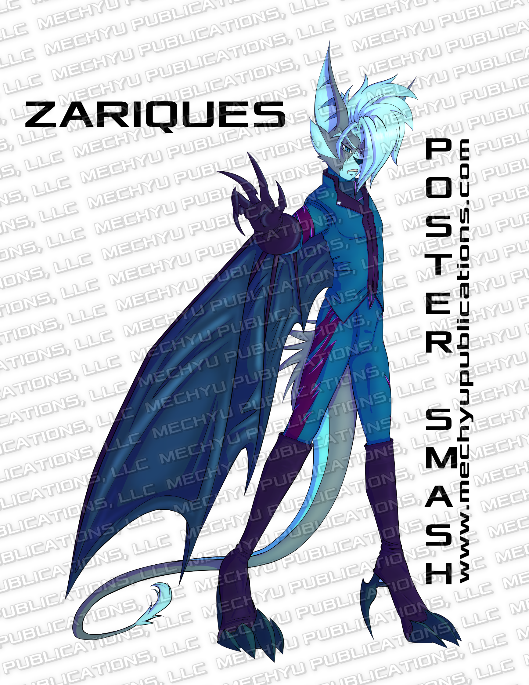 Zariques - Humanoid Bat leader of KRS.