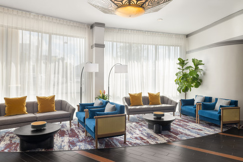 Newly Renovated Lobby at Hampton Baton Rouge Downtown