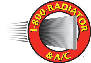 1-800 RADIATOR AND A/C LOGO