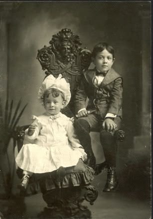 Rabbi Benjamin Frankel and younger brother, Mendel (M.J.) Frankel (photo courtesy Isabel Frankel Met