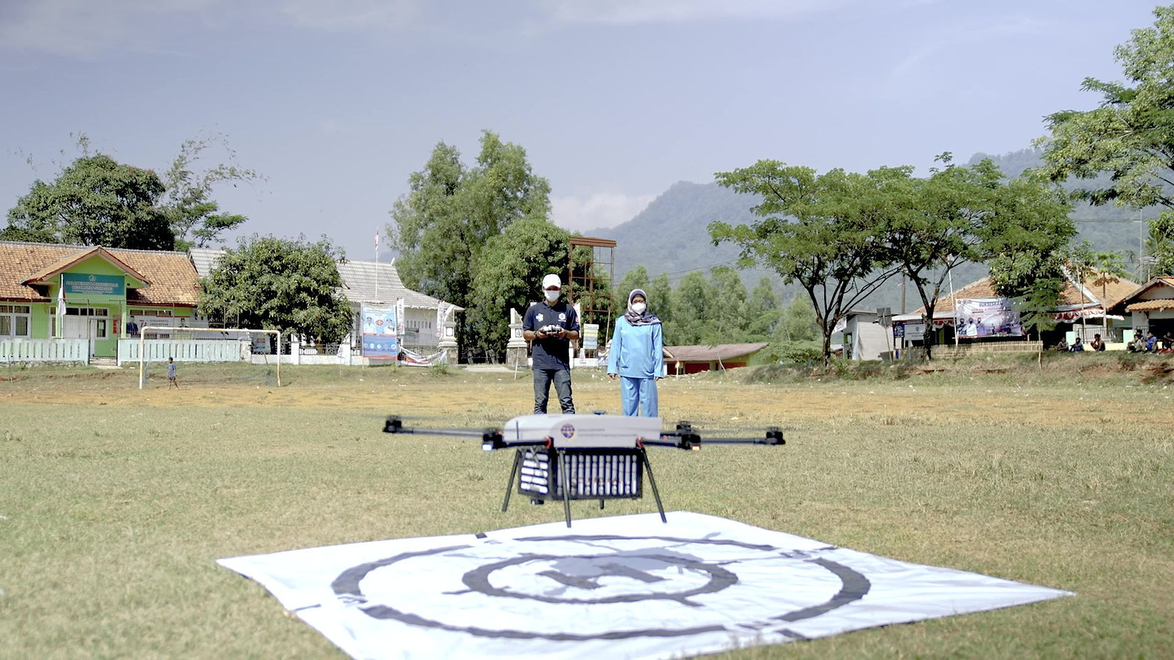Beta - Kajian Operasi Drone untuk Distribusi Logistik di Daerah Terpencil (3T) - frame at