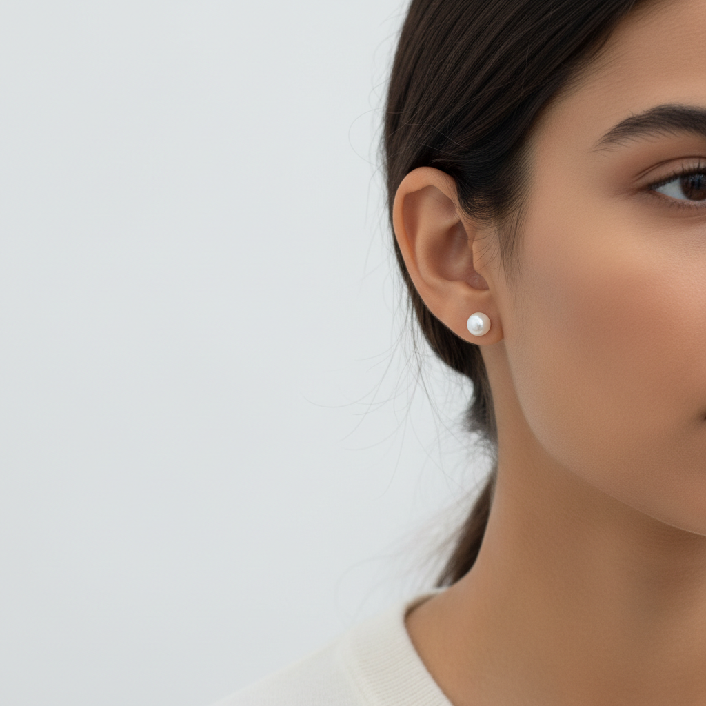 Pendientes Clásicos Perla