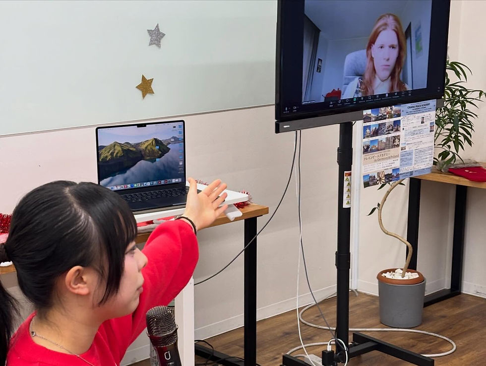 司会&通訳を勤めてくれました