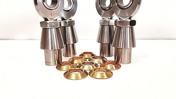 7/8" X 3/4" BORE W/ CONE SPACERS .250" (2LH & 2RH)