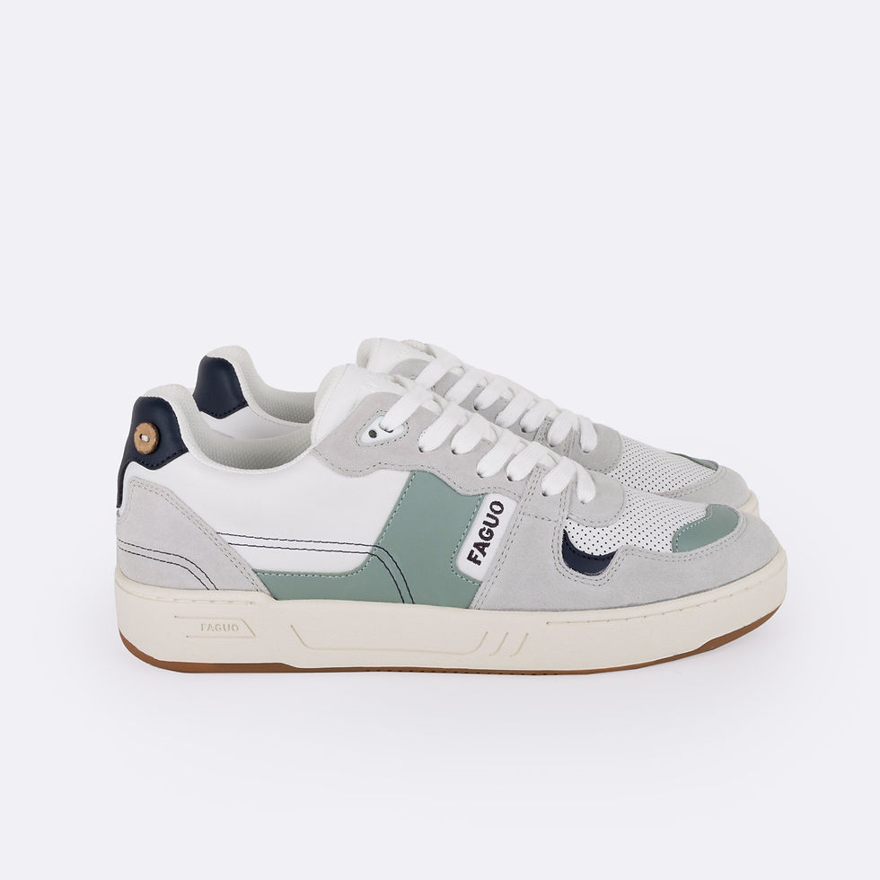 FAGUO patike Ceiba Leather Suede WHI58     7484
