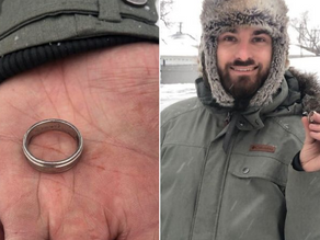 Lost palladium ring found in Lyons, Il