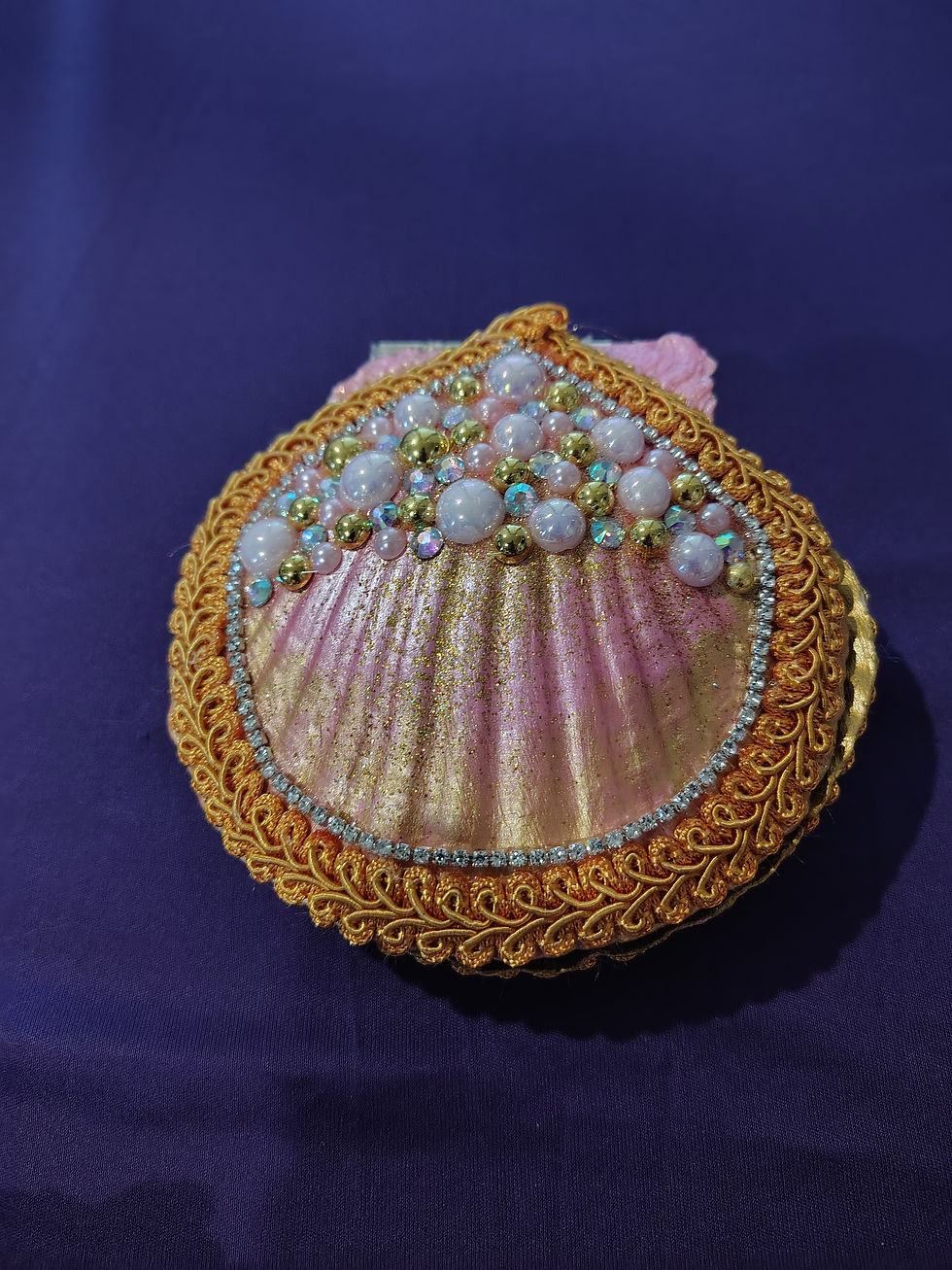 Thumbnail: Seashell Compact Mirrors 