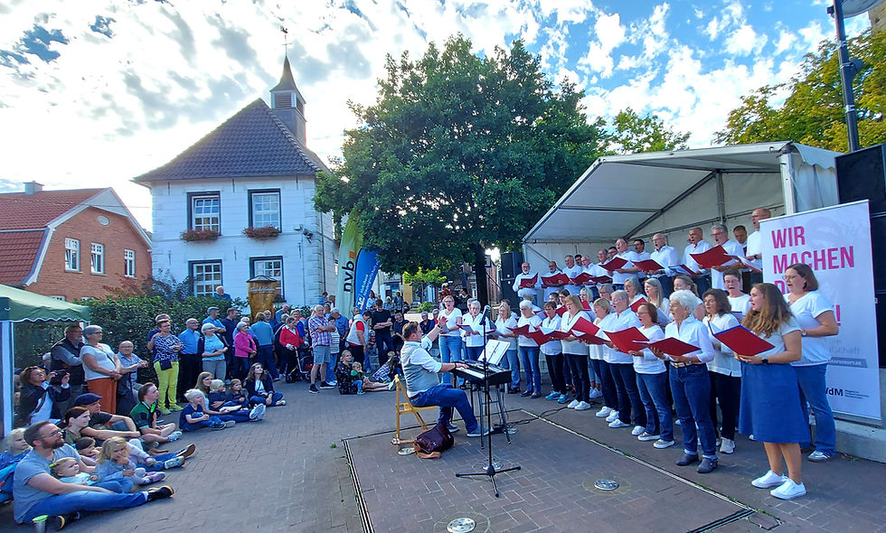 Open Air der Musikschule Niedergrafschaft