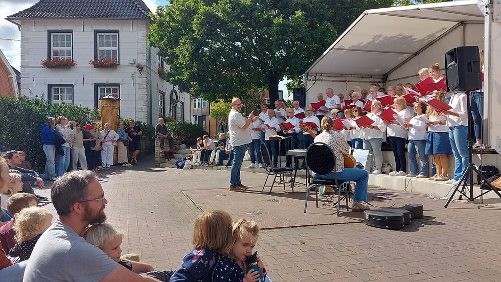 Open Air der Musikschule Niedergrafschaft begeistert Publikum