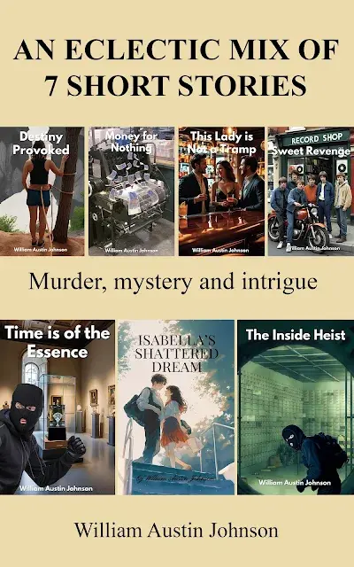 Cover of William's latest book which is available on Amazon