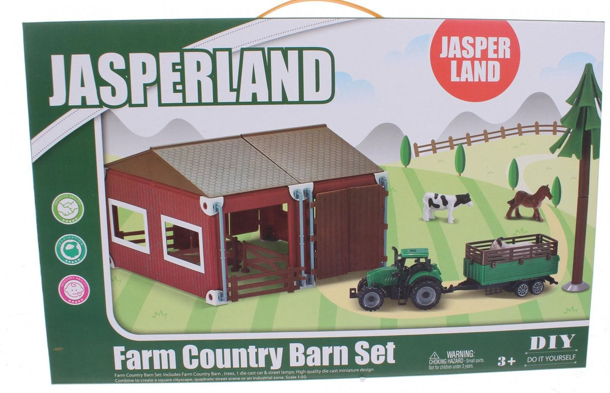 Casa de juguete de granja