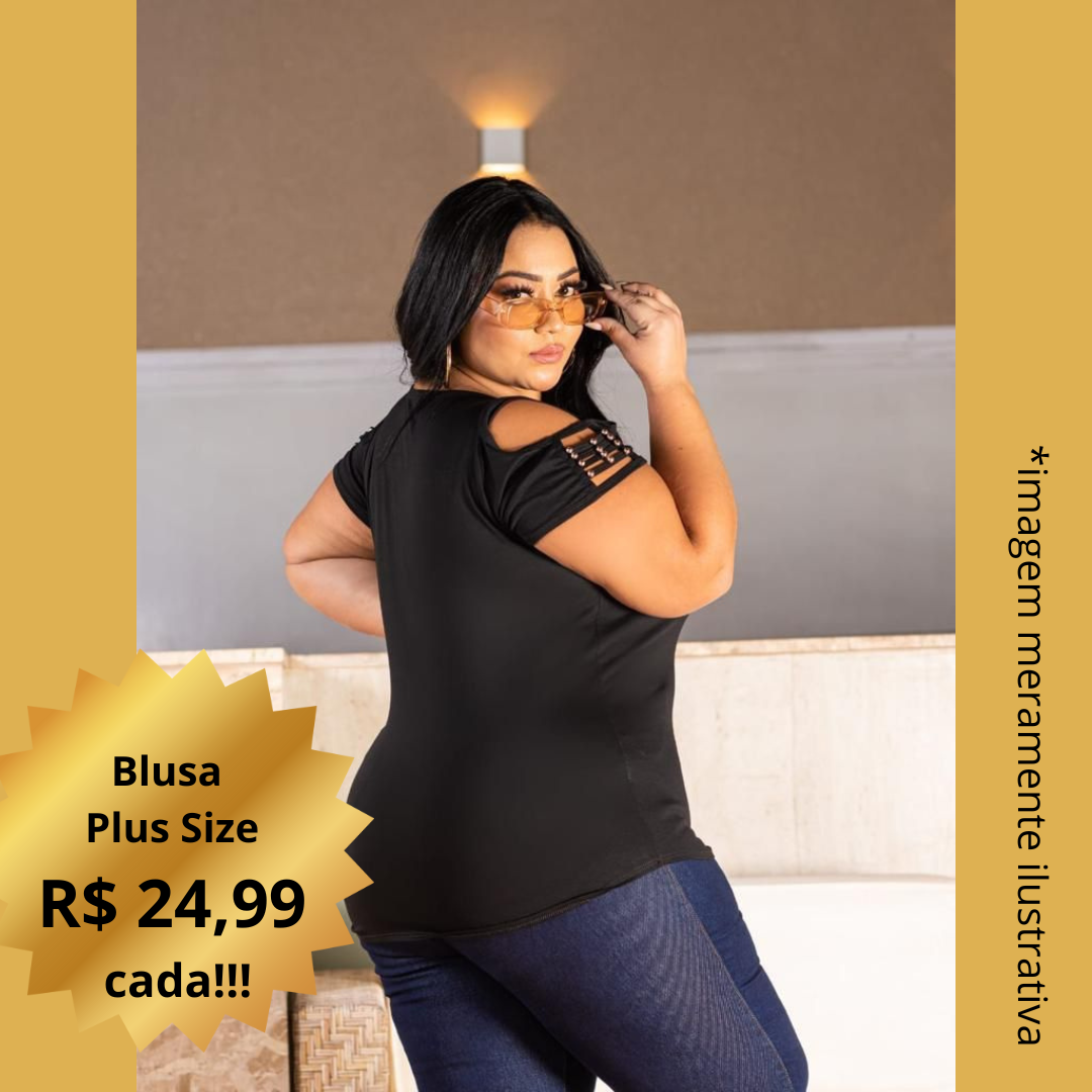 Blusa Plus Size
