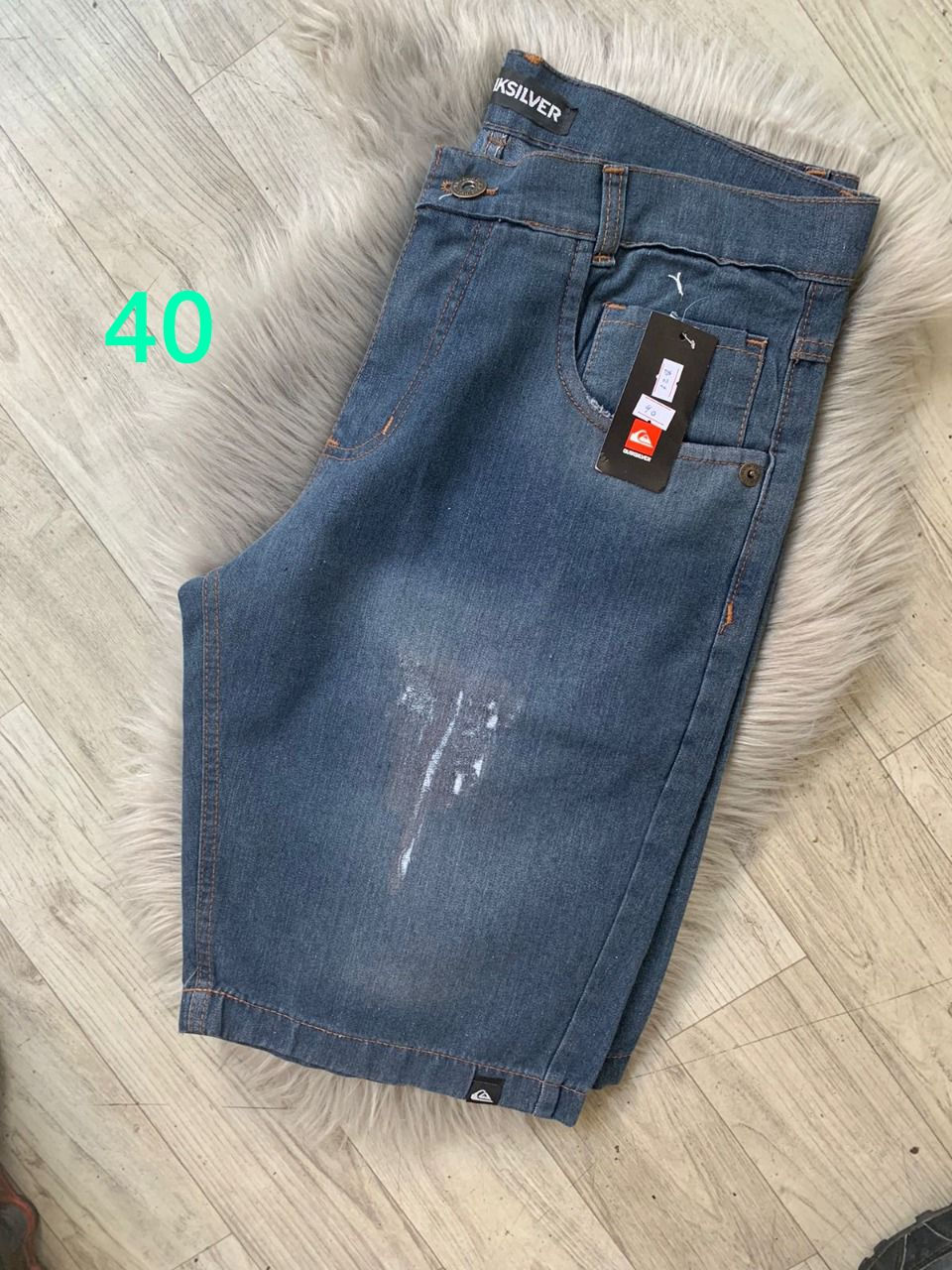 Miniatura: Bermuda Jeans e Sarja