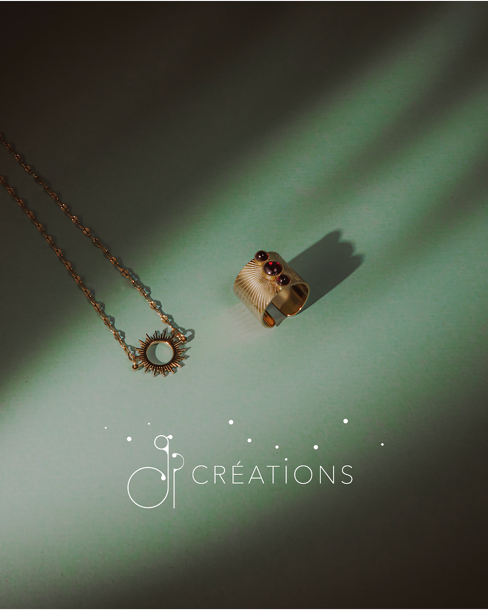 Miniature : Bague Rayonnante Grenat
