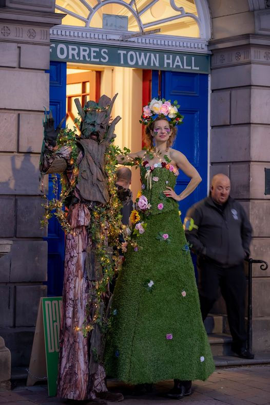 Lady Garden and Darach the Tree Person