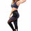 Miniatura: Conjunto Legging Detalhe em Tule Risca Fitness + Top S/bojo