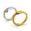 Thumbnail: Wedding ring match silver gold