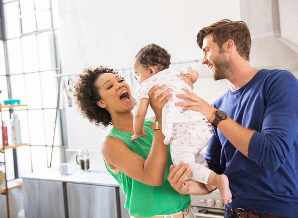 Happy family feeling satisfied that Cole Diagnostics is their lab of choice!