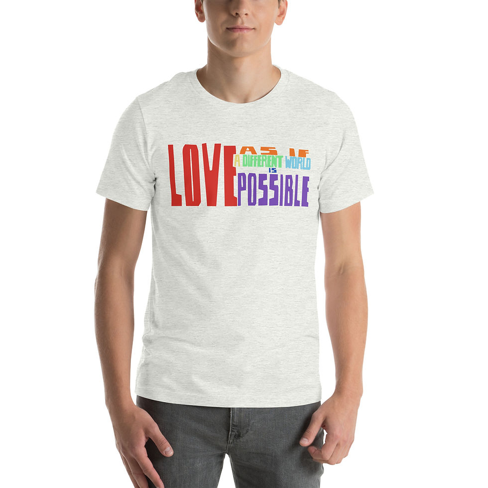 Thumbnail: Love As If a Different World Is Possible Tee