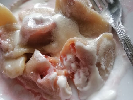 Regional dishes - domowe pierogi na słodko i słono 