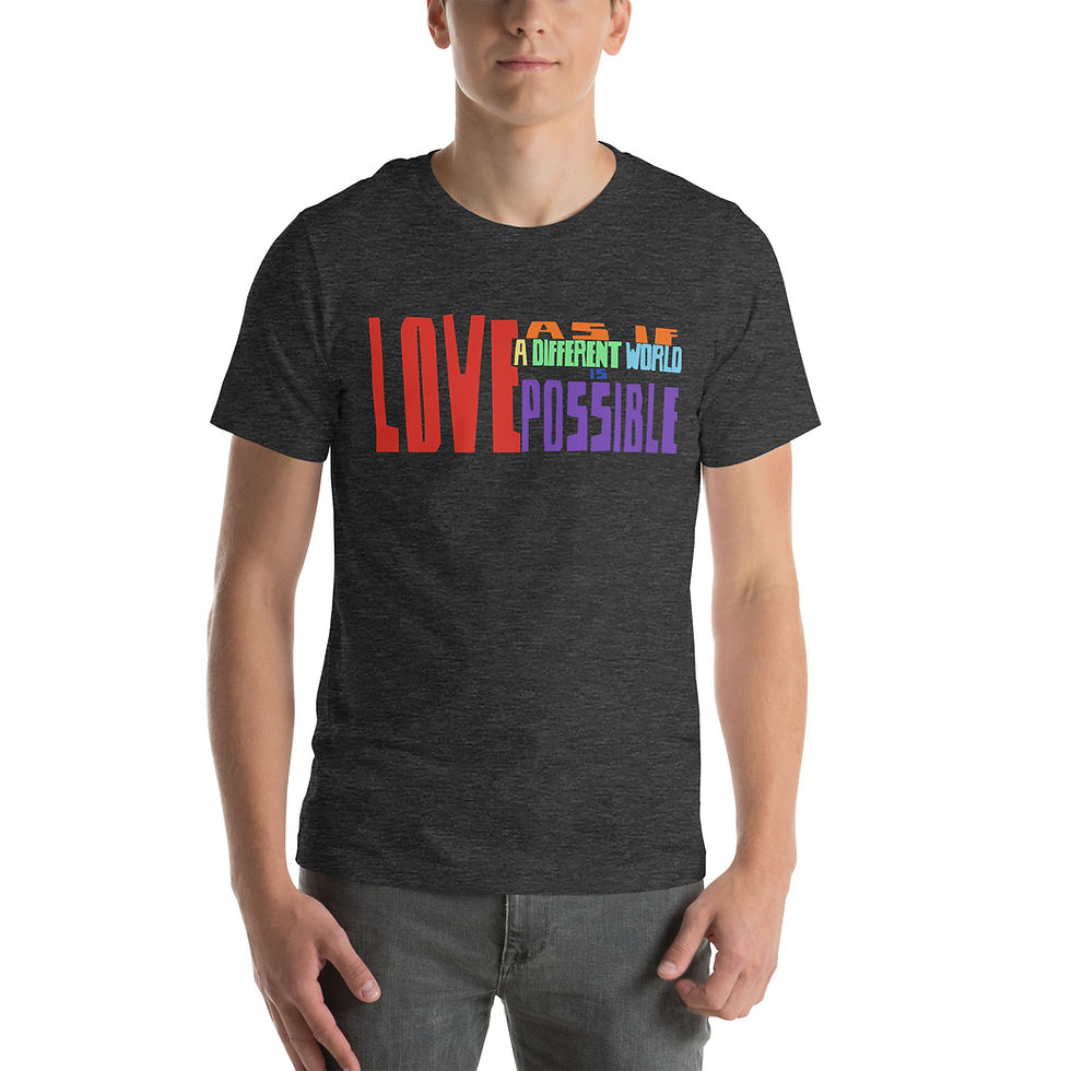 Thumbnail: Love As If a Different World Is Possible Tee