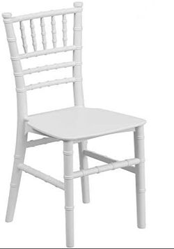 Toddler's White Chiavari Chair