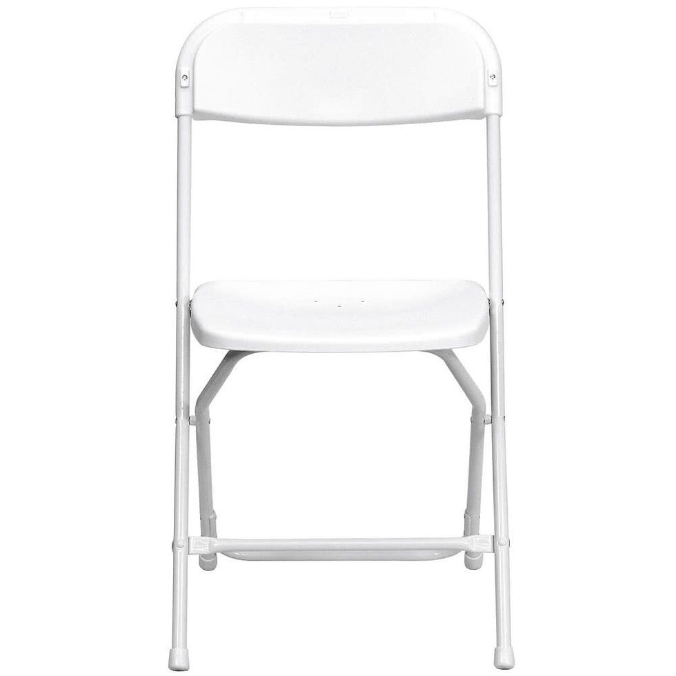 Thumbnail: Folding Chair, White