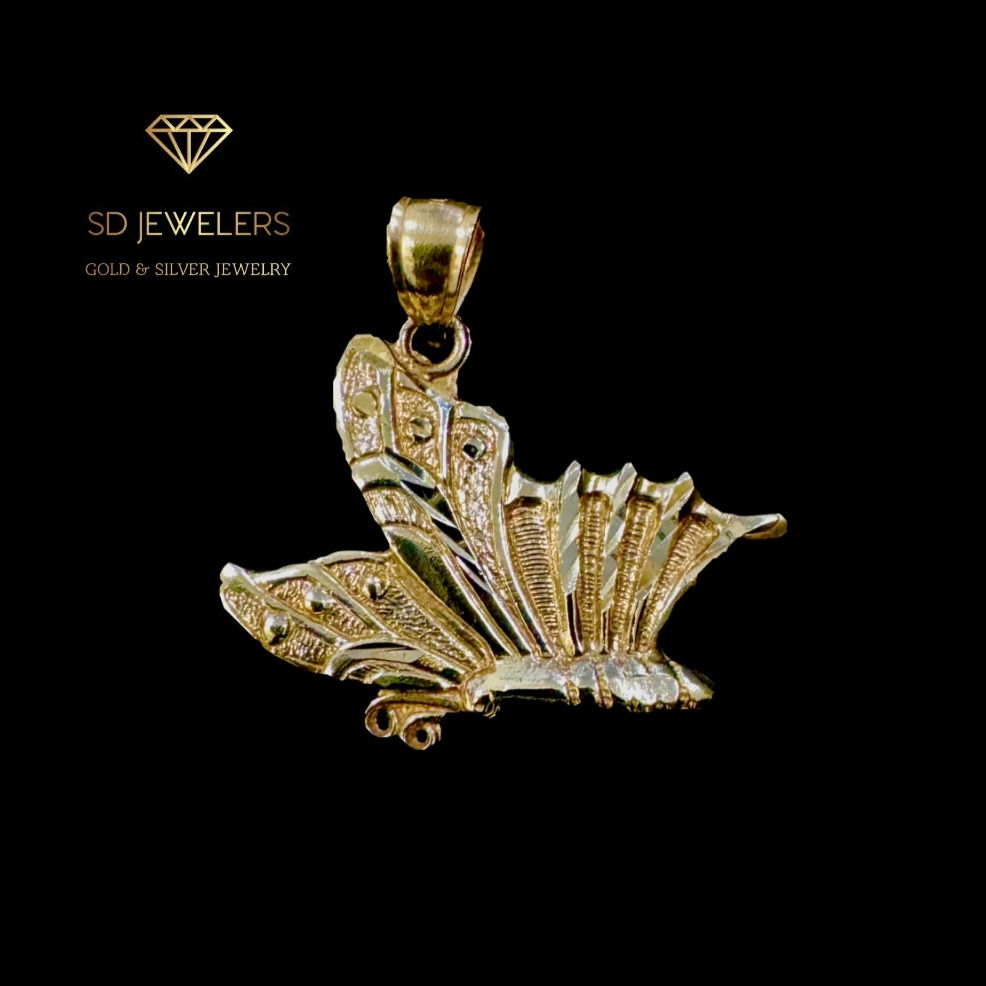 10KY BUTTERFLY PENDANT
