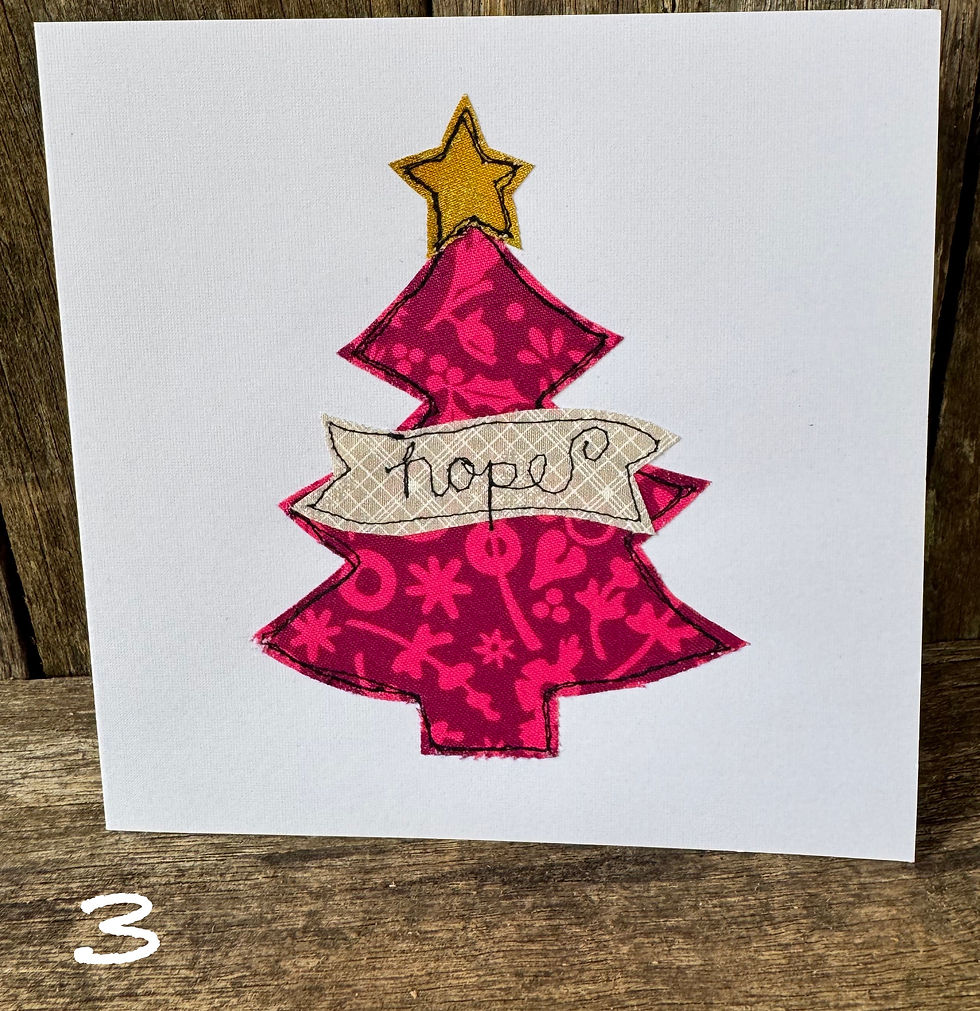 Thumbnail: christmas tree - handmade card