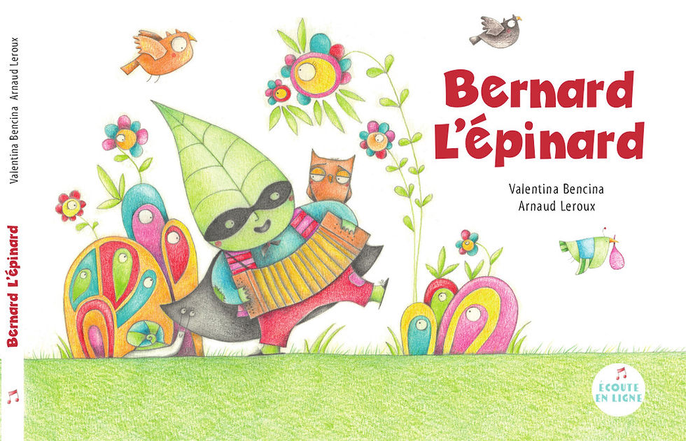 Thumbnail: Le LIVRE CHANSON de Bernard l'épinard