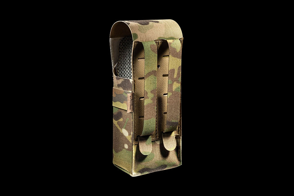 Thumbnail: FROG PRO DOUBLE RIFLE MAG POUCH W/O BUCKLE