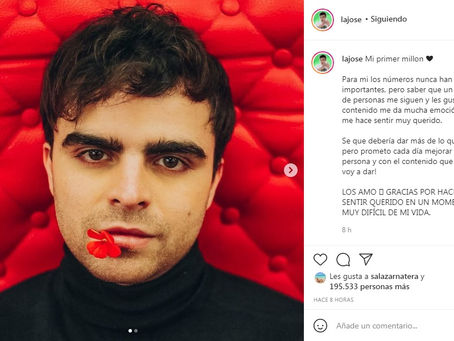 La Jose logra el millón de seguidores en menos de 3 dias, después de quemar a JD Pantoja por KO.