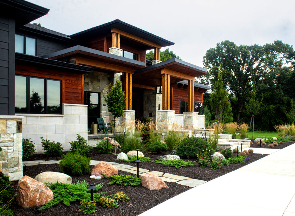 luxury landscape design install west lafayette