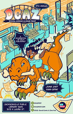 Poster advertising the DCAZ festival