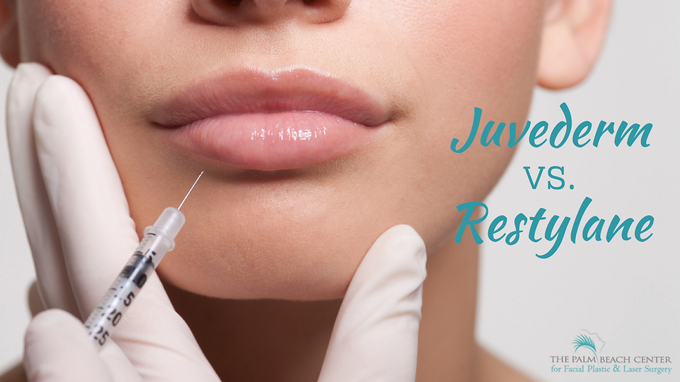 Juvederm vs Restylane Jupiter Palm Beach