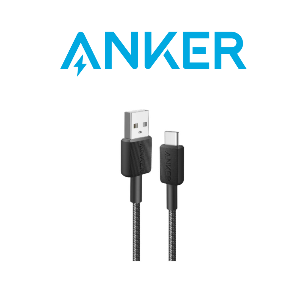 Anker 322 USB-A to USB-C Cable (3ft Braided) _ A81H5