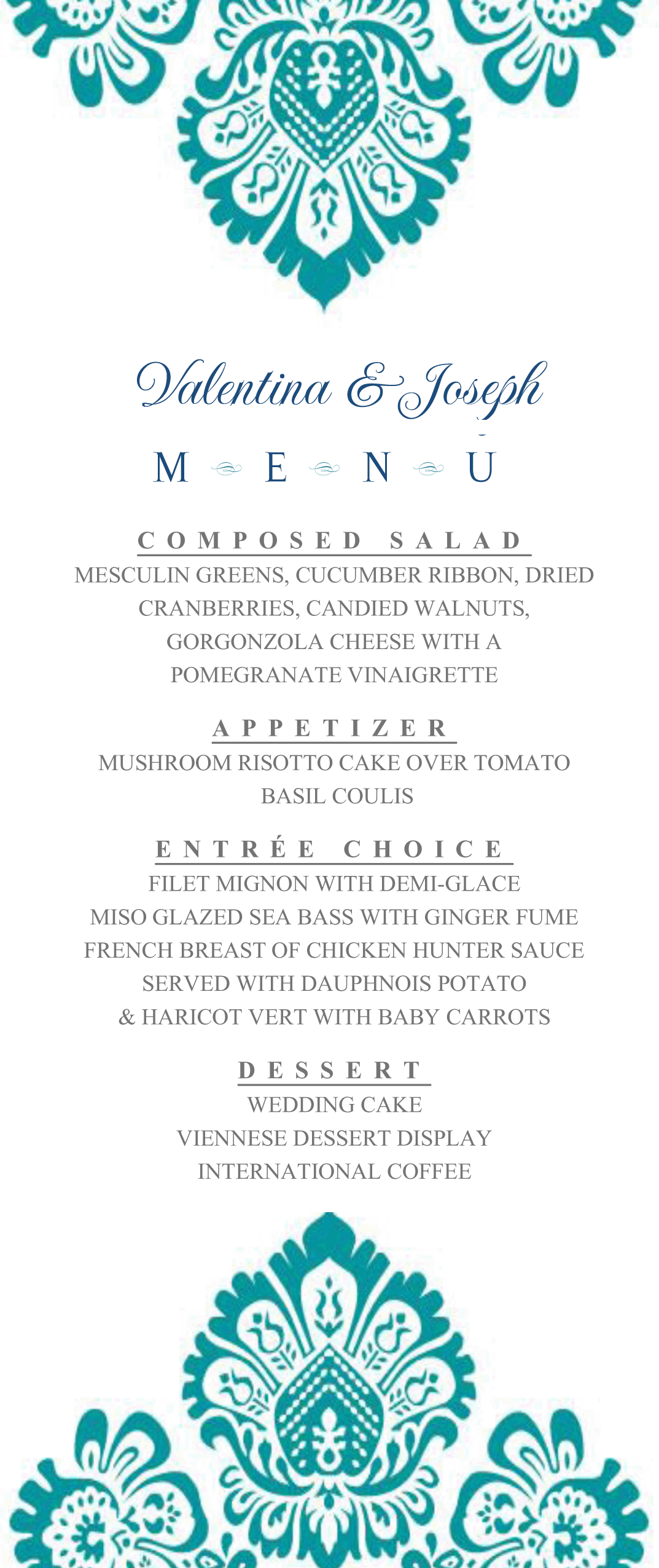 Menu Sample 26