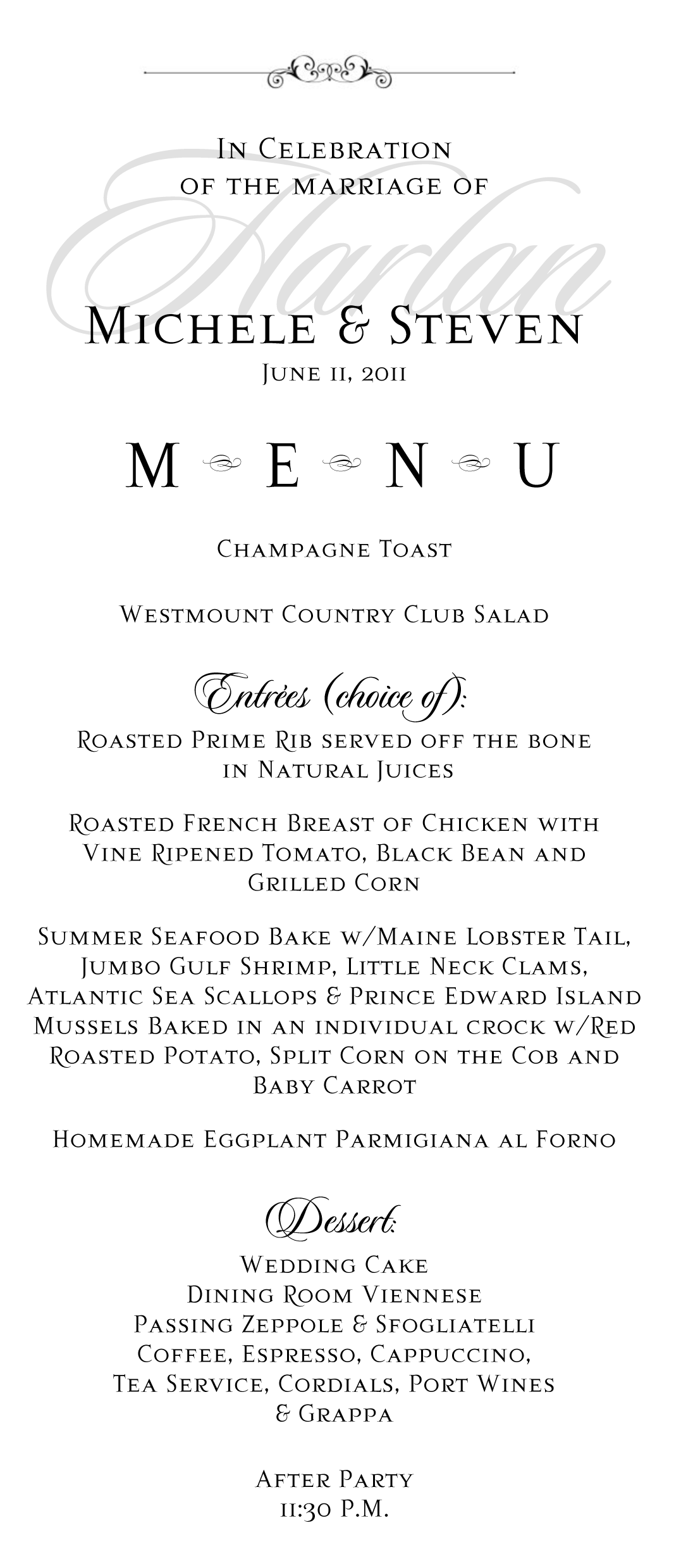 Menu Sample 18